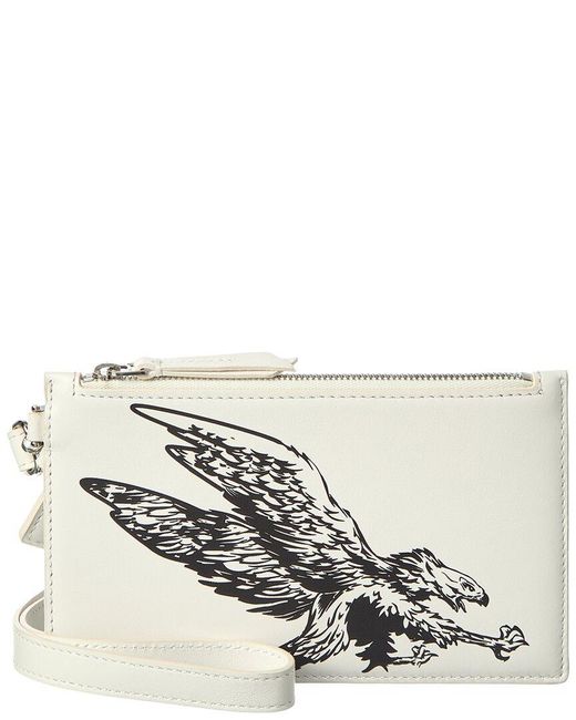 Lanvin White Leather Wallet for men