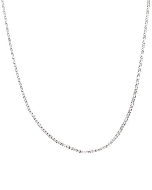 Diana M White Fine Jewelry 14k 3.00 Ct. Tw. Diamond Necklace