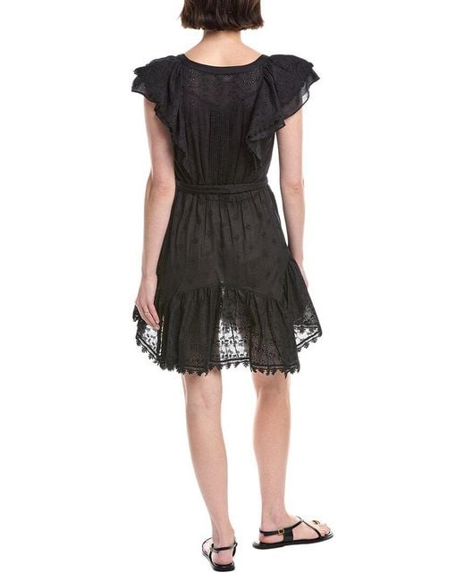 Shoshanna Black Callie Mini Dress
