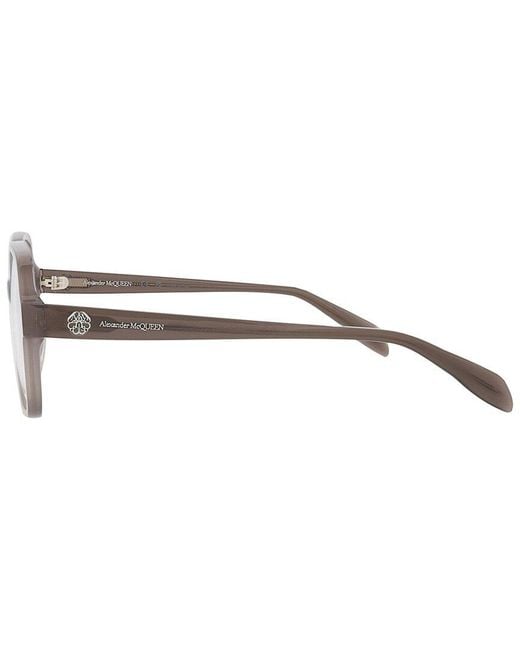McQueen Metallic Am0286O 55Mm Optical Frames