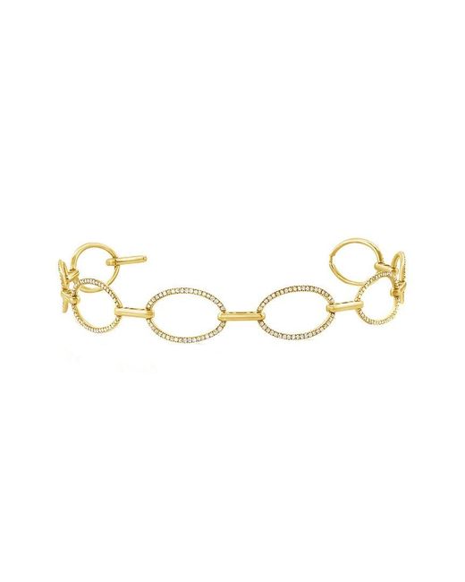 Sabrina Designs Metallic 14K 0.69 Ct. Tw. Link Bracelet