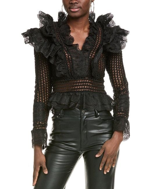 Gracia Black Blouse
