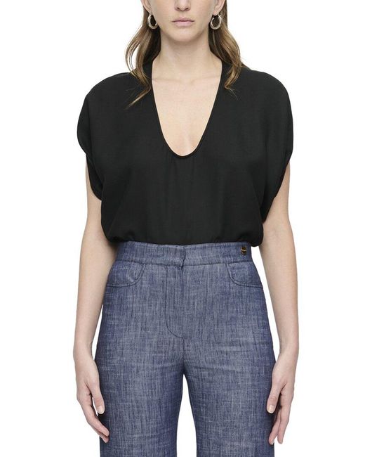 Câllas Black Simone Regular Fit Top