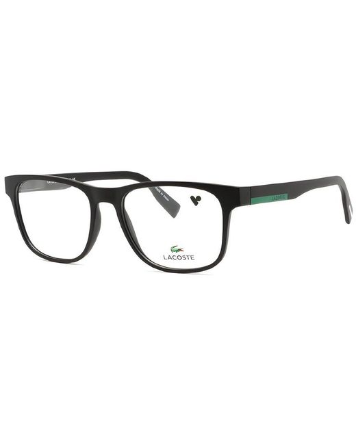 Lacoste Black 54Mm Optical Frames for men