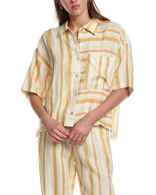 Electric and Rose Natural Kyle Linen Shirt