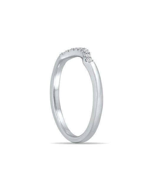 True Diamond White 14K 0.09 Ct. Tw. Diamond Ring