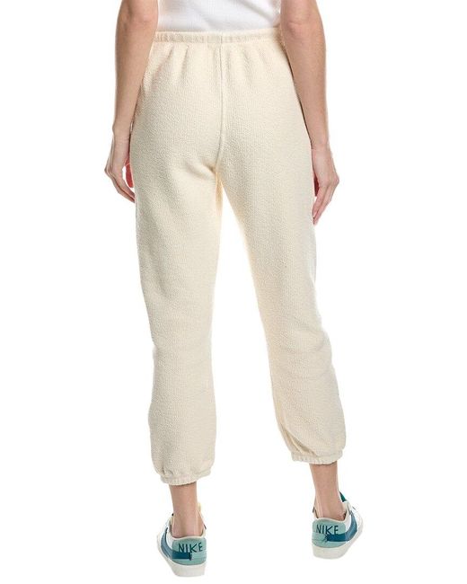 PERFECTWHITETEE Natural Inside Out Fleece Jogger