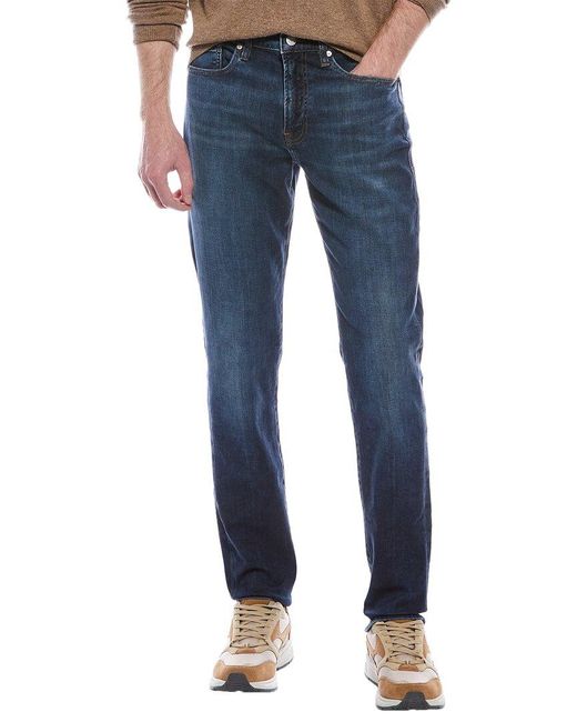 FRAME Blue L'Homme Harcourt Athletic Jean for men