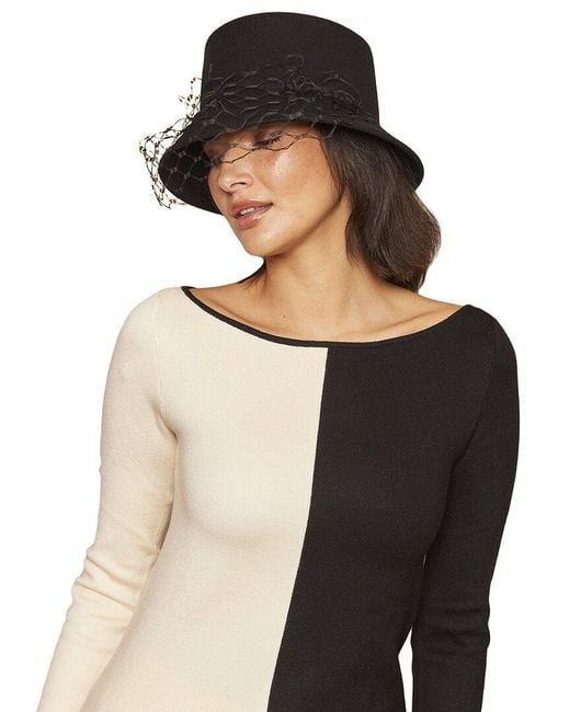 Eugenia Kim Black Jonah Wool Hat
