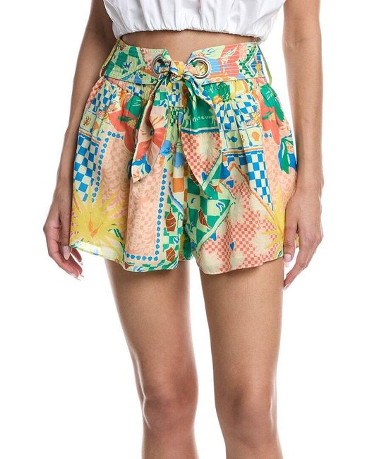 Ramy Brook Black Garden Allie Short