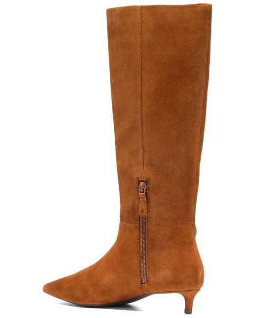 Cole Haan Brown Go-To Janece Suede Boot