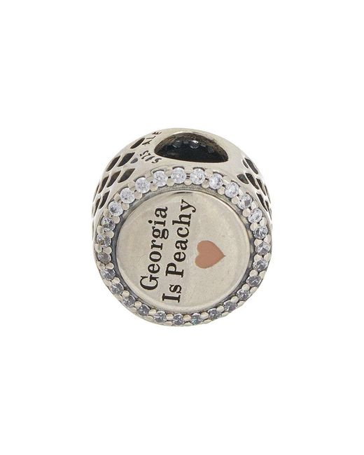 Pandora White Localization Cz Charm
