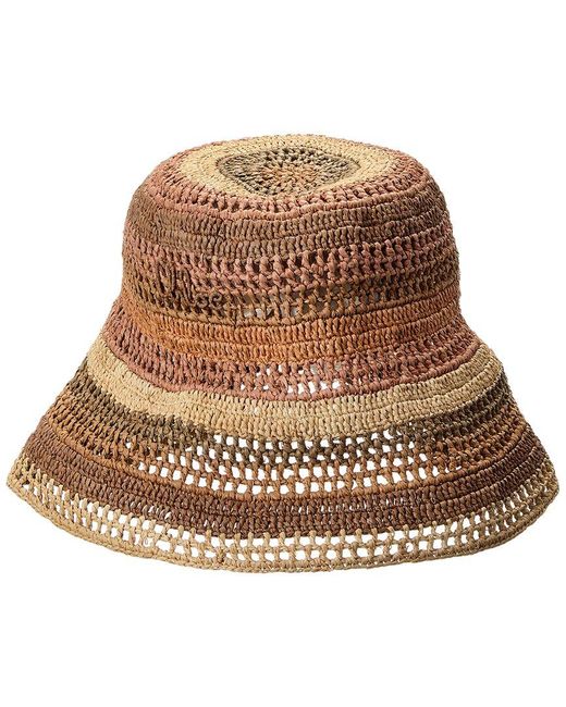 Chloé Brown Logo Hat