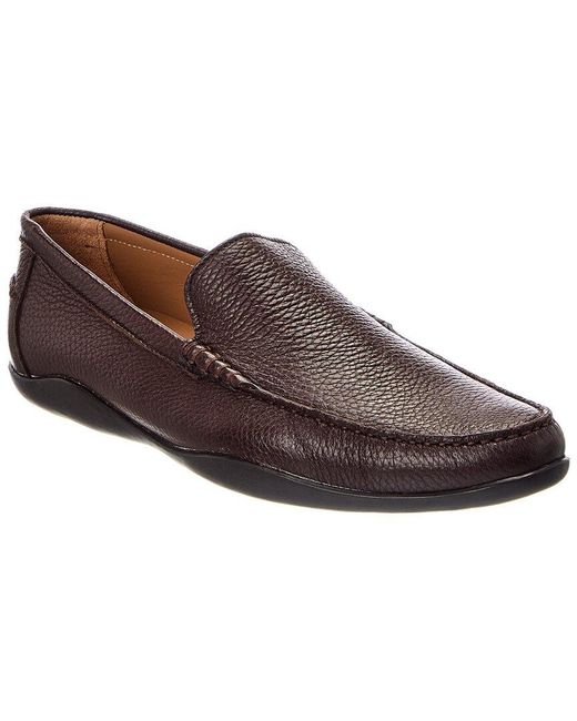 Harry's Of London Brown Greenwich Deerskin Driver for men