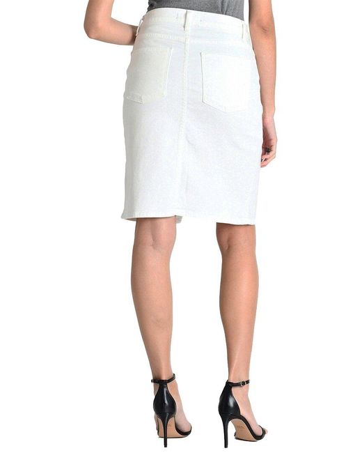 Fidelity White Skirt