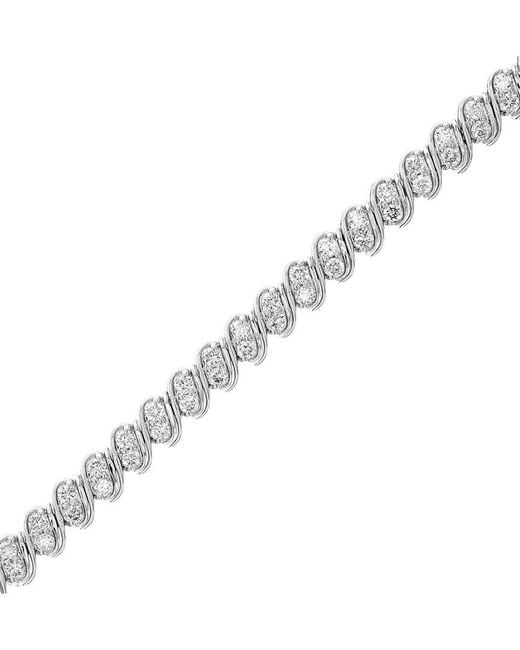 Amairah White 1.50 Ct. Tw. Lab-Grown Diamond Tennis Bracelet
