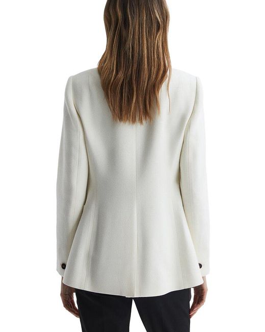 Reiss White Larsson Casual Jacket