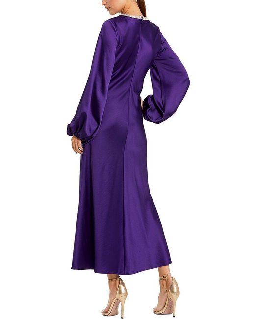 Mac Duggal Purple Dress