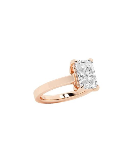 Lab Grown Diamonds White 14K 3.00 Ct. Tw. Lab-Grown Diamond Solitaire Engagement Ring