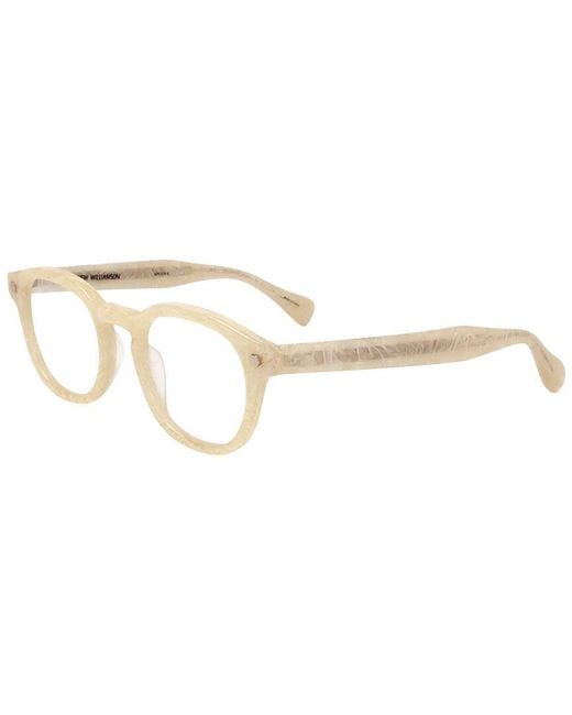Linda Farrow White Matthew Williamson By Linda Farrow Mw119 49Mm Optical Frames