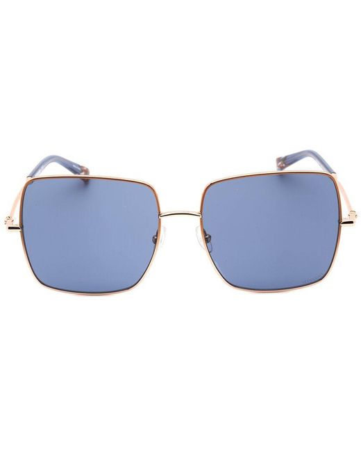 Missoni Blue Square Plastic Sunglasses