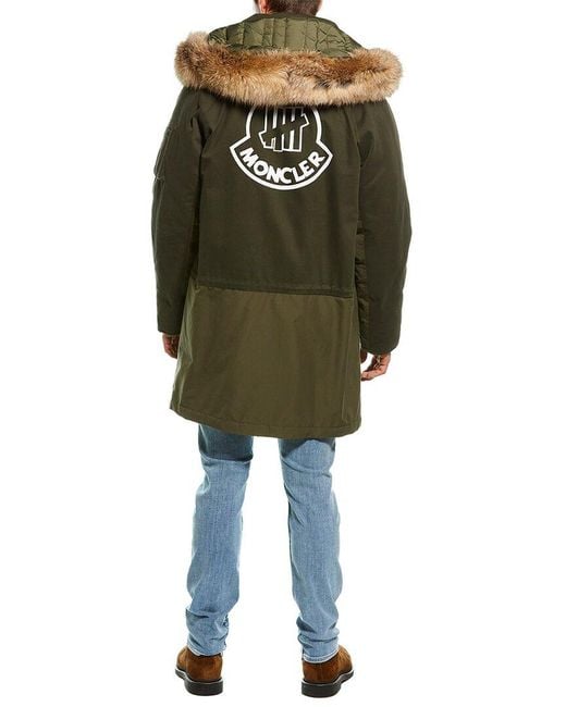 Moncler Green Fendorf Coat for men