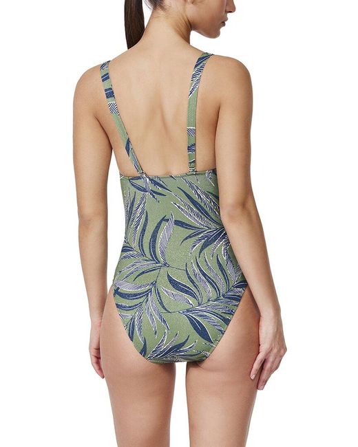 Gottex Blue Convertible Strap One Piece