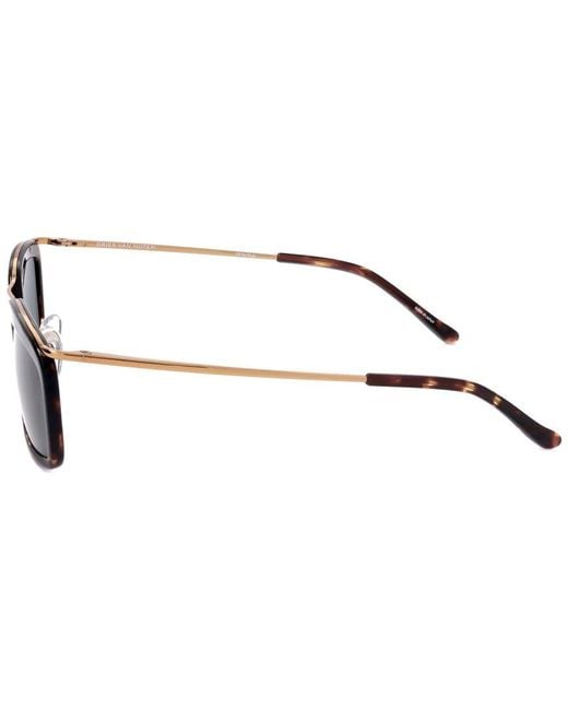 Linda Farrow Brown Dvn74l 51mm Sunglasses