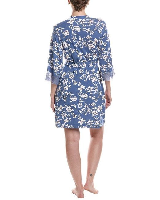 Pj Salvage Blue Robe Flora Dreams Robe