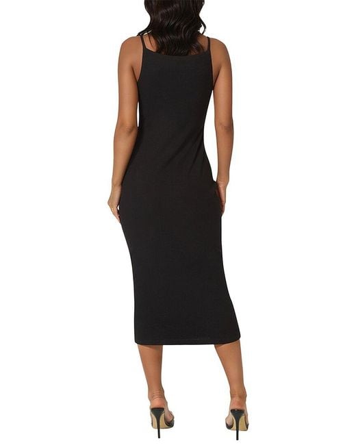Bebe Black Bodycon Maxi Dress
