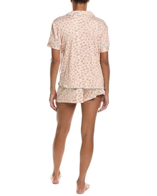 Honeydew Intimates Natural 2Pc All American Shortie Set
