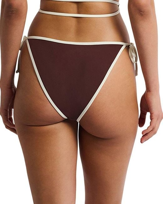 Onia Brown Cleo Bikini Bottom