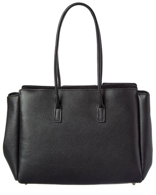 Isabella Rossetti Black Beatrix Leather Handbag