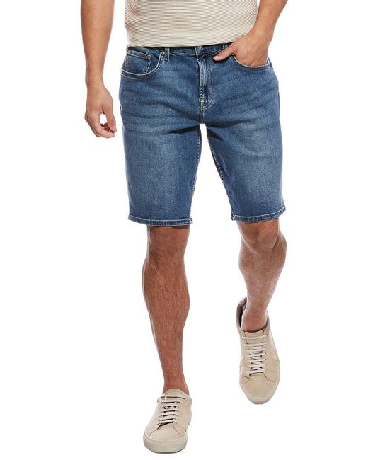7 For All Mankind Blue Fishers Short for men