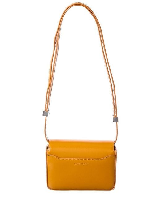 Givenchy White 4G Small Leather Crossbody