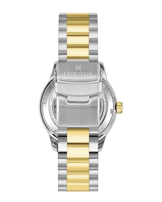 Heritor Metallic Bexley Watch for men