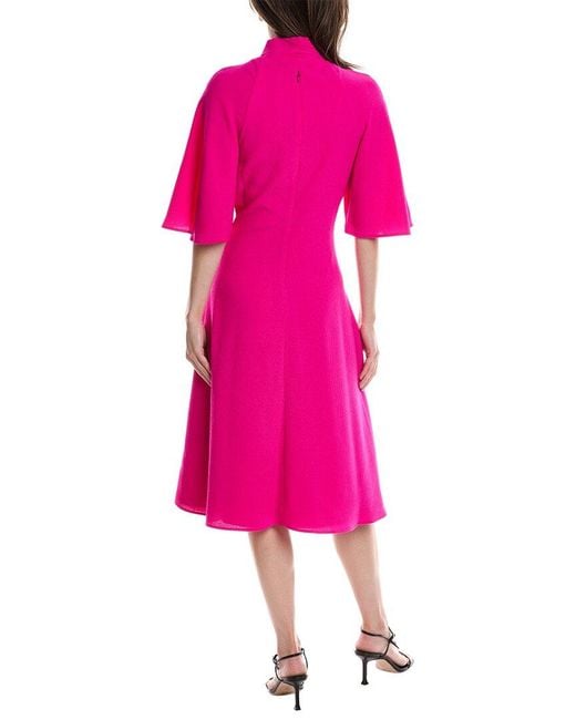 Black Halo Pink Coralia A-line Dress