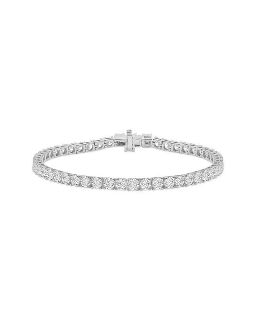 Lab Grown Diamonds White 14K 1.00 Ct. Tw. Lab-Grown Diamond Tennis Bracelet