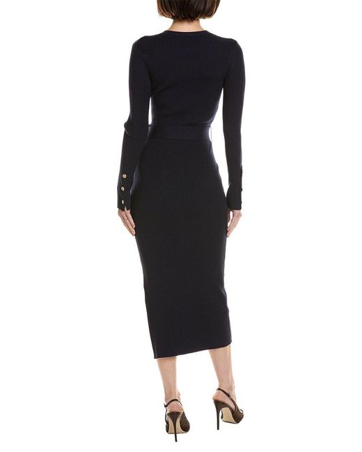 Reiss Black Willa Dress