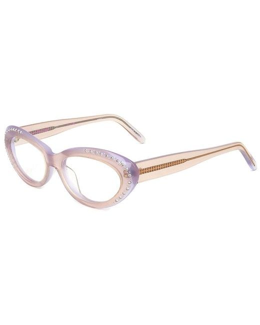 Linda Farrow White Agent Provocateur By Ap20 53mm Optical Frames