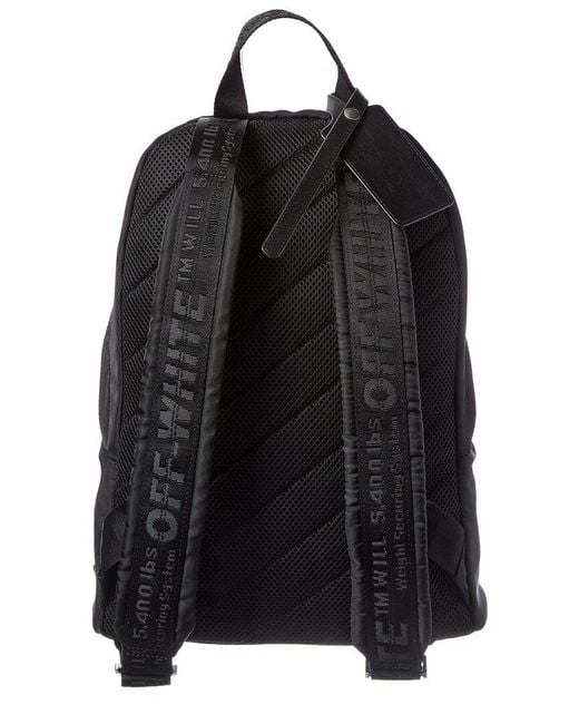 Off-White c/o Virgil Abloh Black Classic Dome Backpack for men