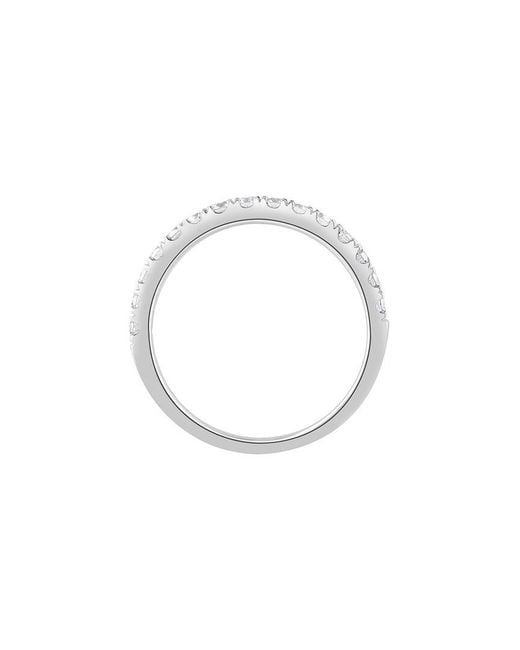 Lab Grown Diamonds White 14K 0.50 Ct. Tw. Lab Grown Diamond Halo Ring