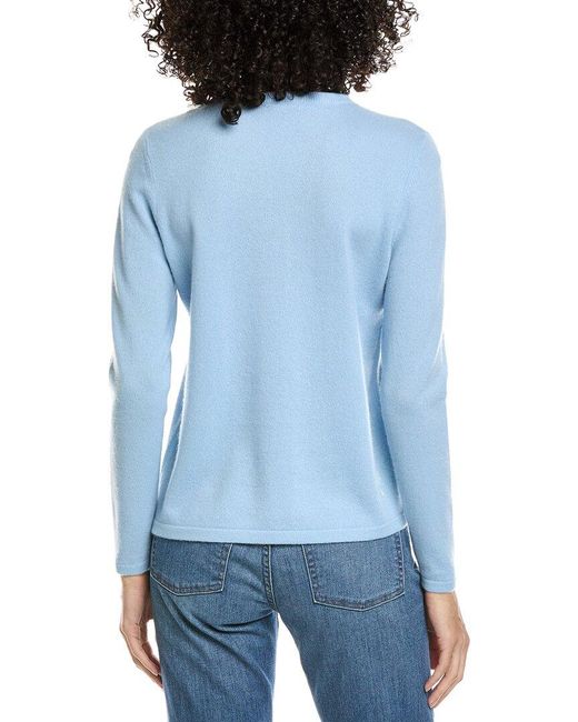 J.McLaughlin Blue Shield Cashmere Sweater