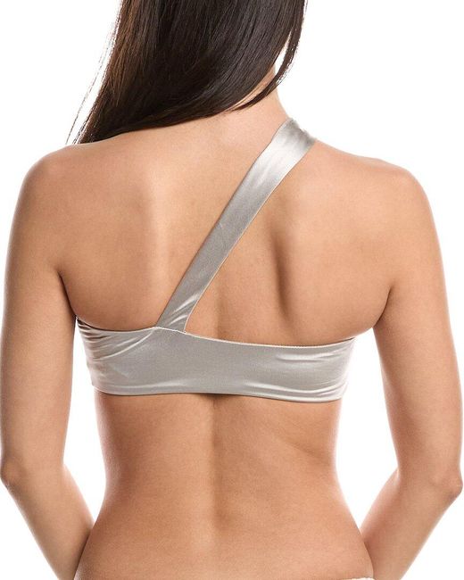 WeWoreWhat Natural Bikini Top