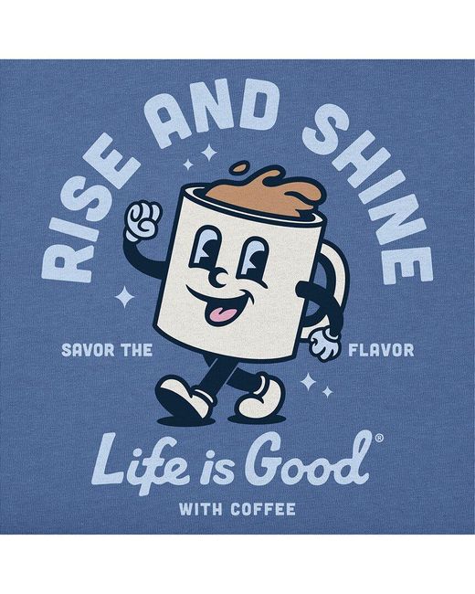 Life Is Good. Blue Crusher T-Shirt