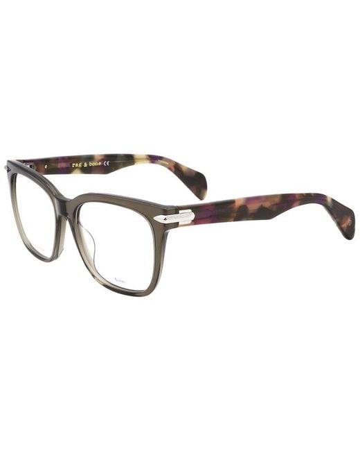 Rag & Bone Brown 52Mm Optical Frames