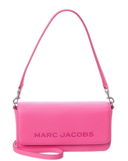 Marc Jacobs Pink Bold Leather Mini Bag
