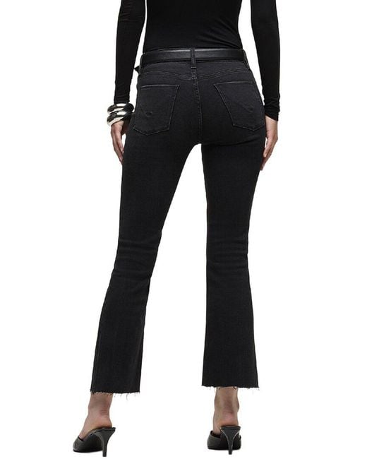 Hudson Black Barbara Dark Raven Boot Leg Jean