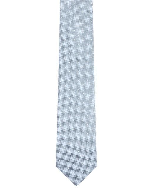 Reiss White Liam Silk-Blend Tie for men