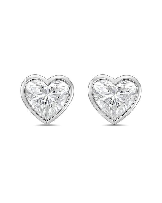Diana M White Diana M. 14K 9.00 Ct. Tw. Lab-Grown Diamond Stud Earrings